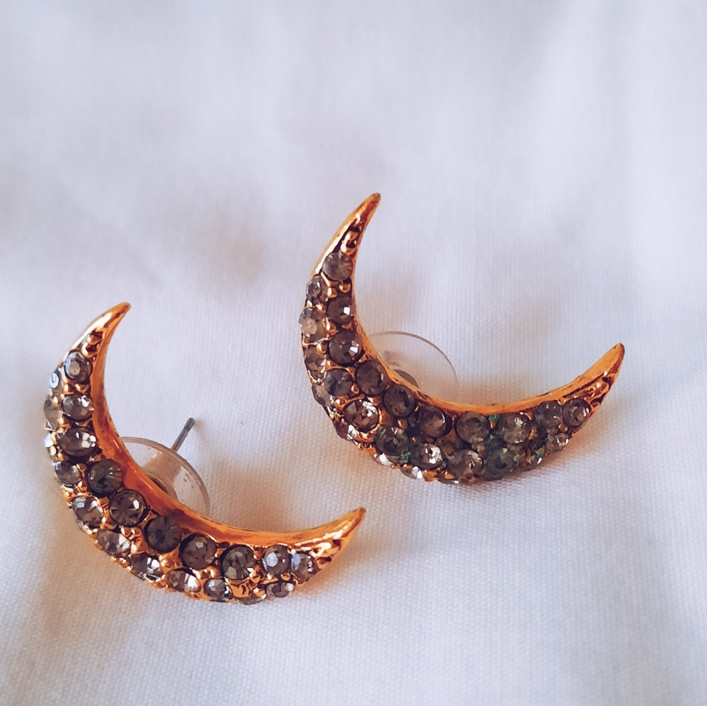 Amber Sceats Moon Cresent Earring $199